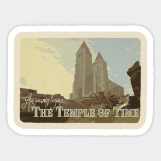 Temple of Time Sticker